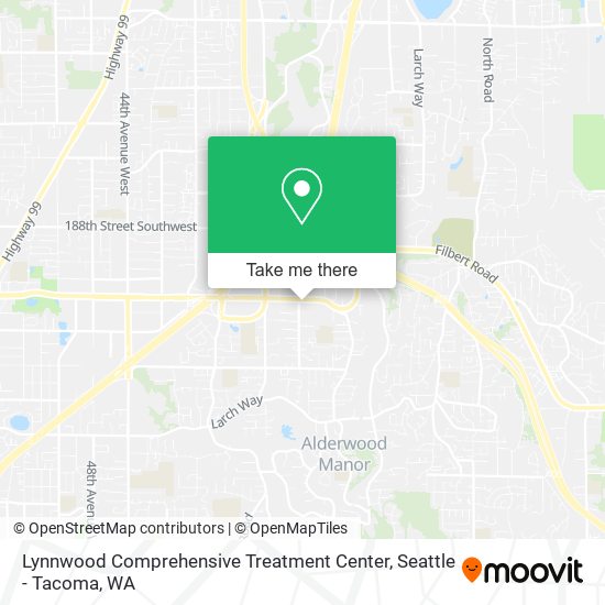Lynnwood Comprehensive Treatment Center map