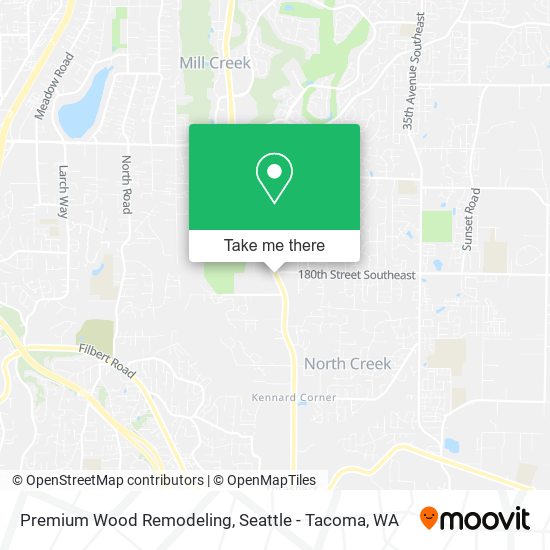 Premium Wood Remodeling map