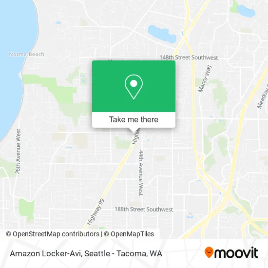 Mapa de Amazon Locker-Avi