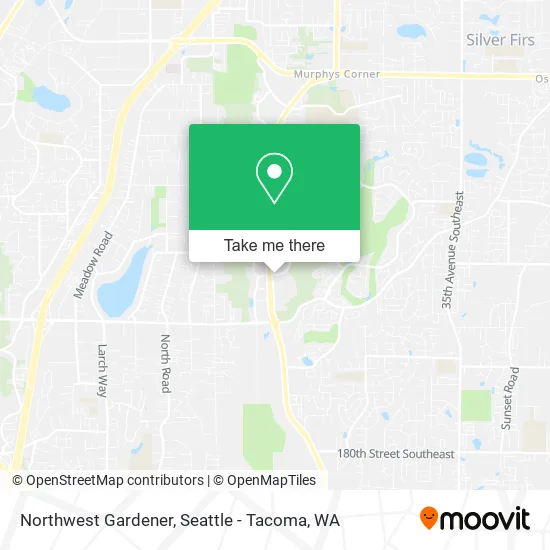 Northwest Gardener map