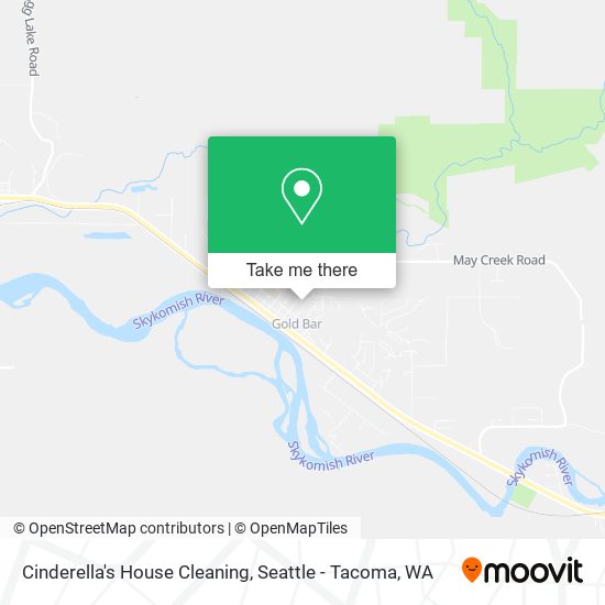 Cinderella's House Cleaning map