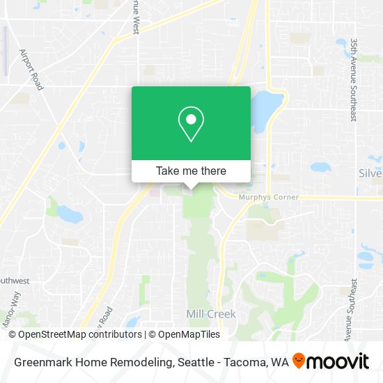 Greenmark Home Remodeling map