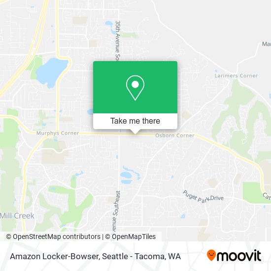 Mapa de Amazon Locker-Bowser