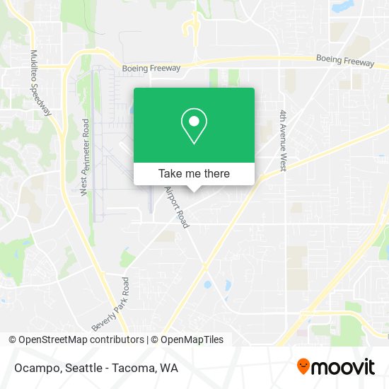 Ocampo map