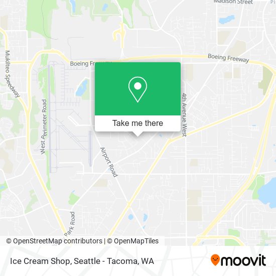 Ice Cream Shop map