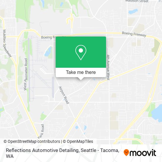 Mapa de Reflections Automotive Detailing