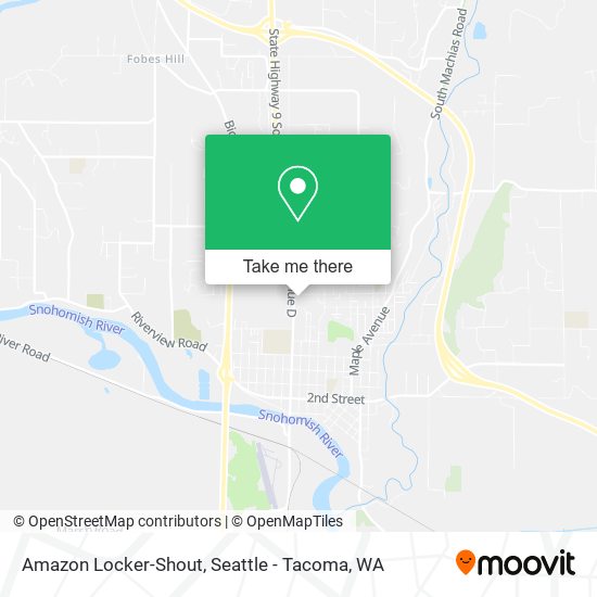 Amazon Locker-Shout map