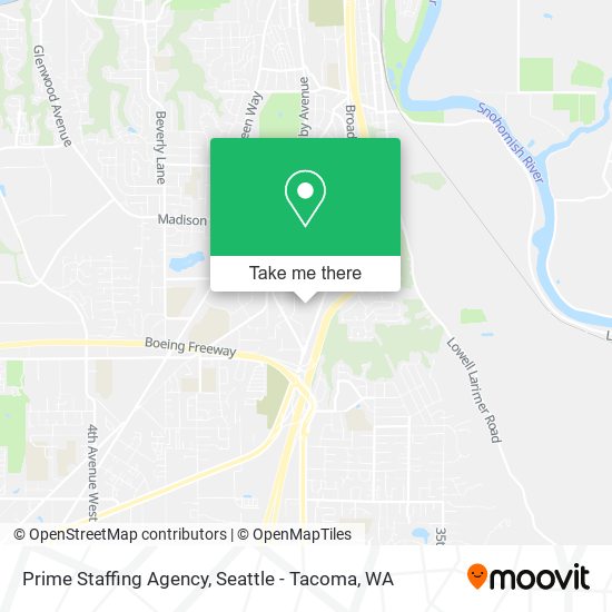 Prime Staffing Agency map
