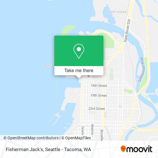 Fisherman Jack's map