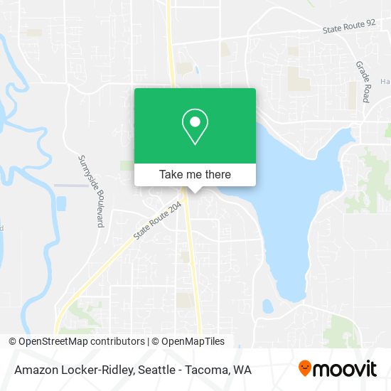 Amazon Locker-Ridley map