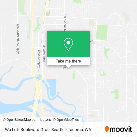 Wa Lot- Boulevard Groc map