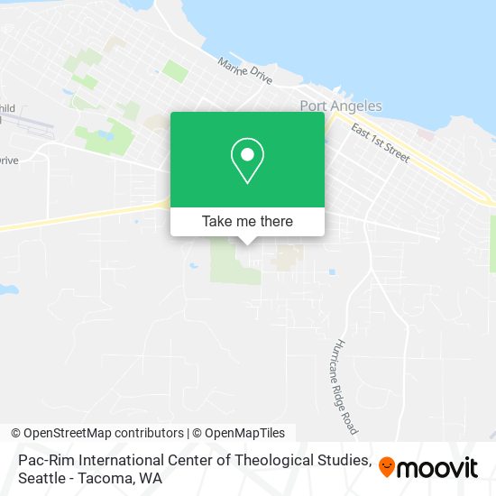 Mapa de Pac-Rim International Center of Theological Studies