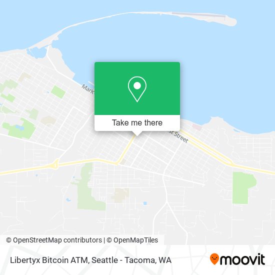 Mapa de Libertyx Bitcoin ATM