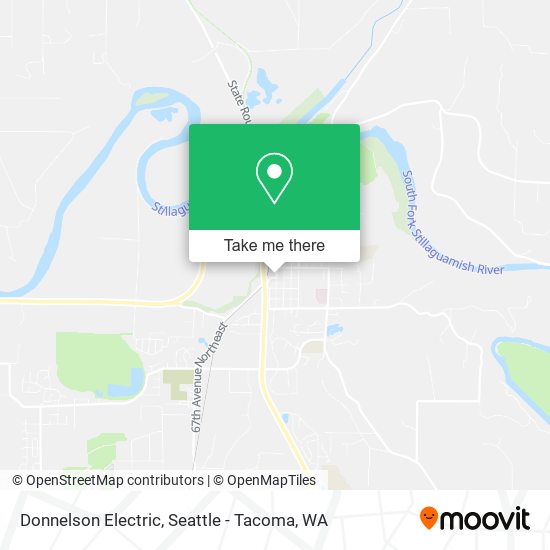 Donnelson Electric map