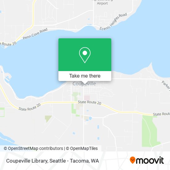 Coupeville Library map