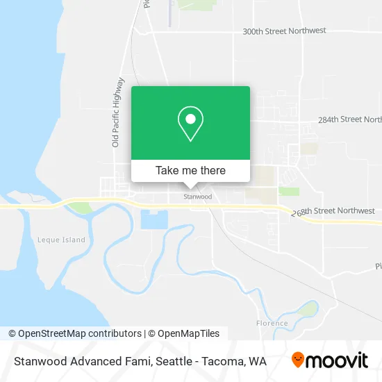 Stanwood Advanced Fami map