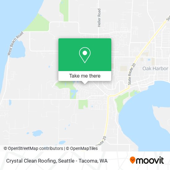 Crystal Clean Roofing map