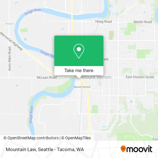 Mountain Law map