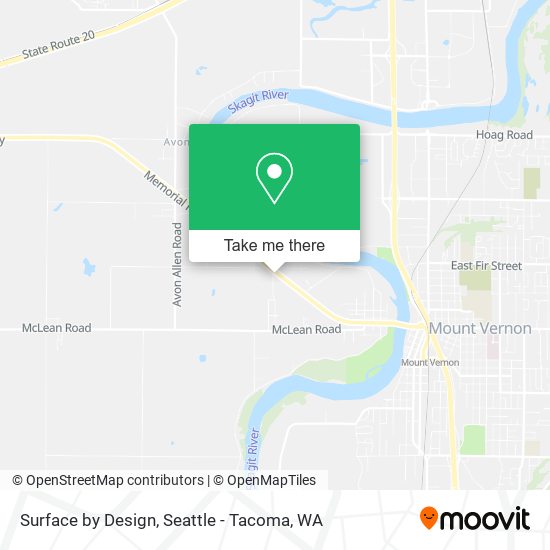 Surface by Design map