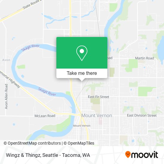 Wingz & Thingz map