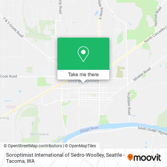 Soroptimist International of Sedro-Woolley map