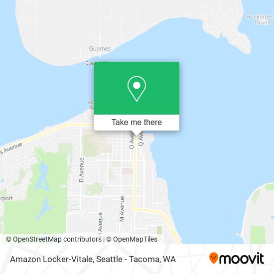 Mapa de Amazon Locker-Vitale