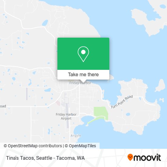 Mapa de Tina's Tacos