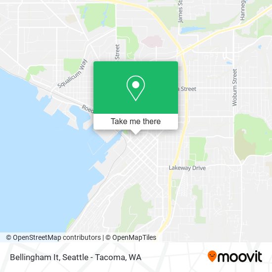 Mapa de Bellingham It