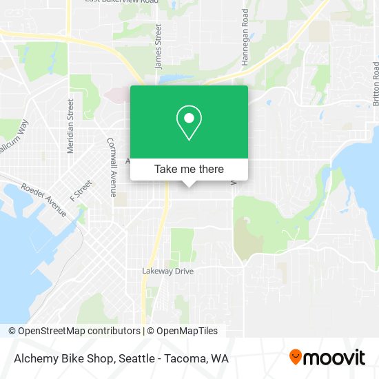 Mapa de Alchemy Bike Shop