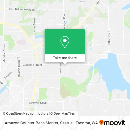 Mapa de Amazon Counter-Bens Market