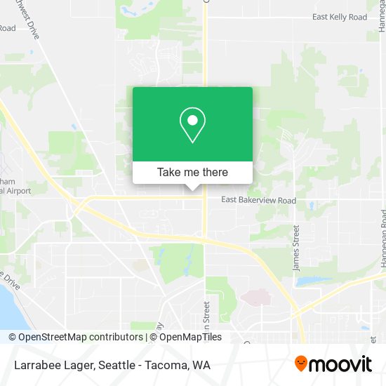 Mapa de Larrabee Lager