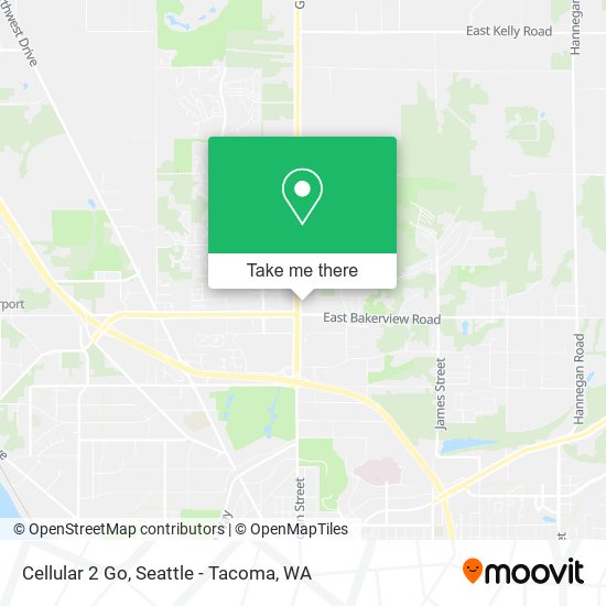 Mapa de Cellular 2 Go
