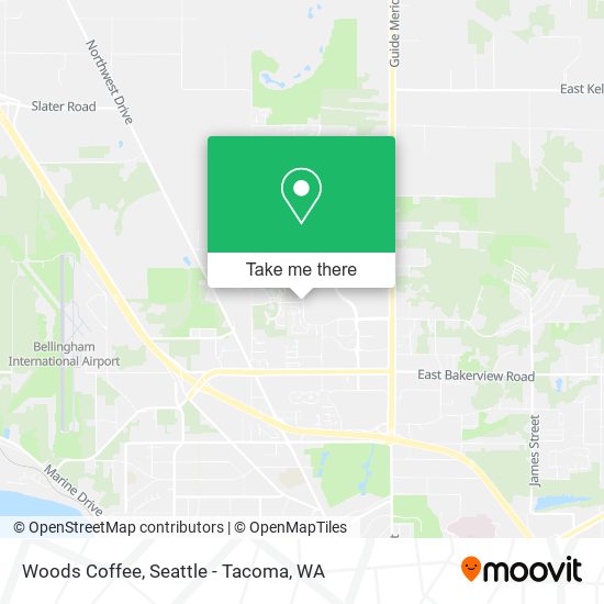 Woods Coffee map