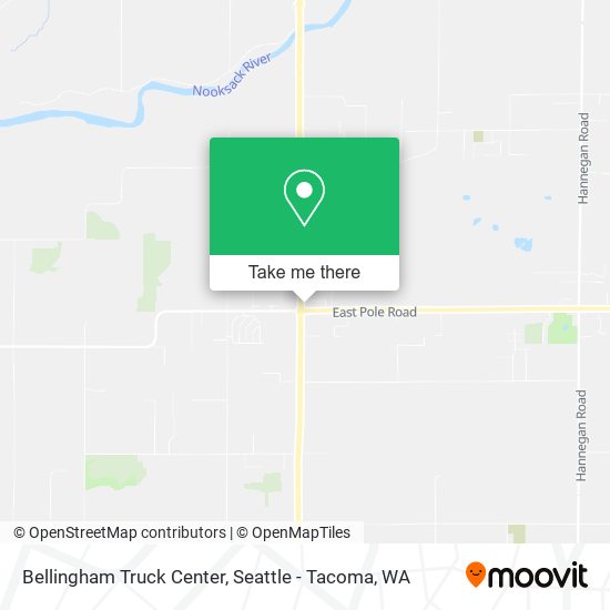 Mapa de Bellingham Truck Center