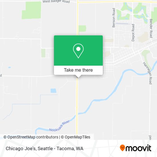 Mapa de Chicago Joe's