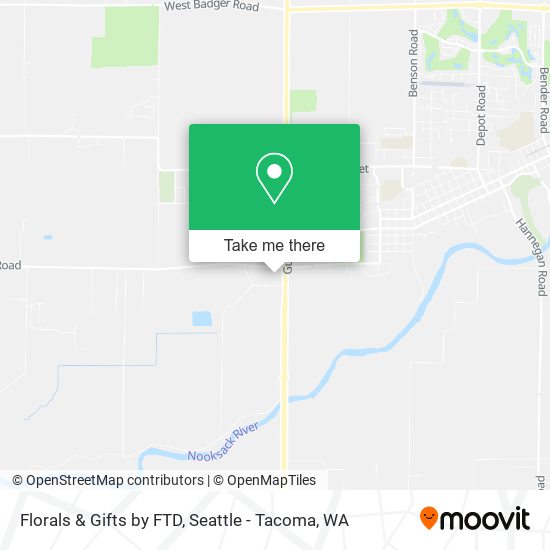 Florals & Gifts by FTD map