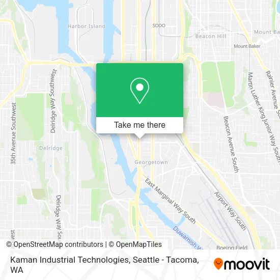 Kaman Industrial Technologies map