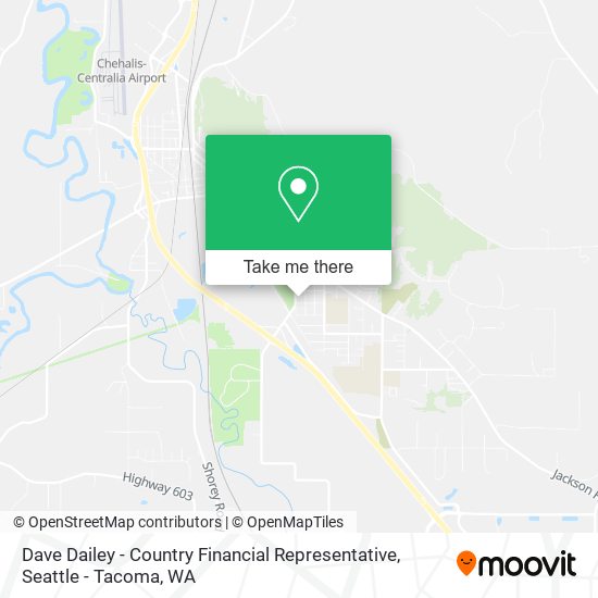 Mapa de Dave Dailey - Country Financial Representative