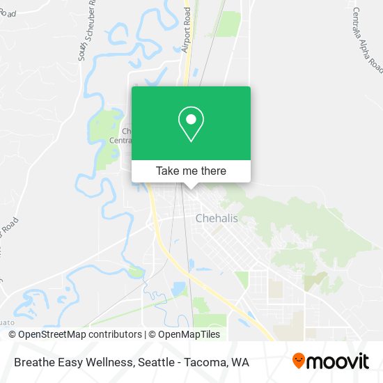 Breathe Easy Wellness map
