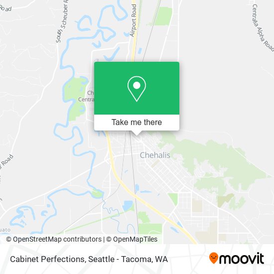 Cabinet Perfections map