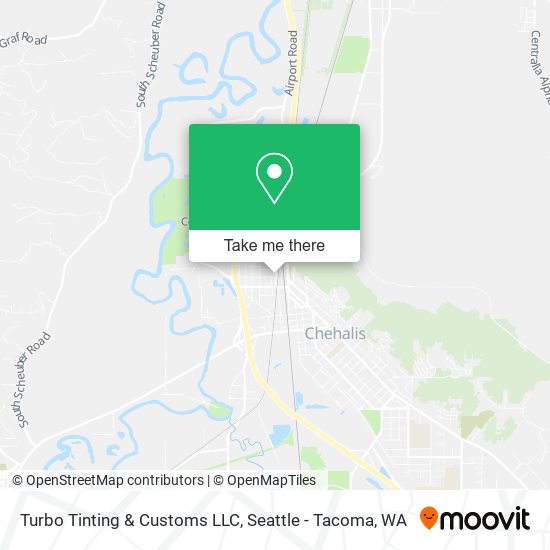 Turbo Tinting & Customs LLC map