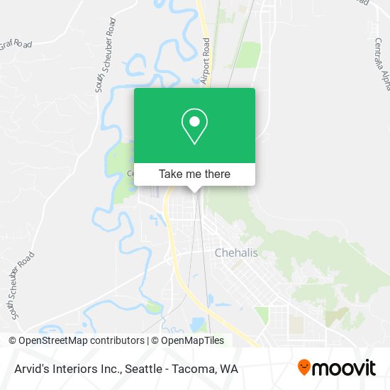 Arvid's Interiors Inc. map