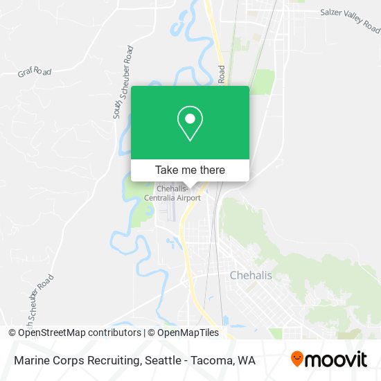 Marine Corps Recruiting map