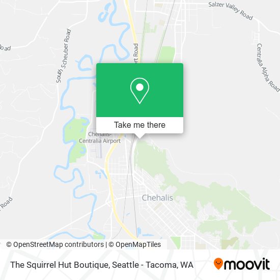 Mapa de The Squirrel Hut Boutique