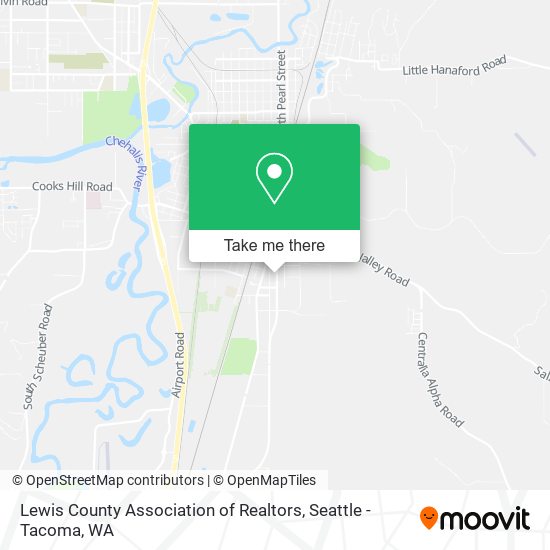 Mapa de Lewis County Association of Realtors