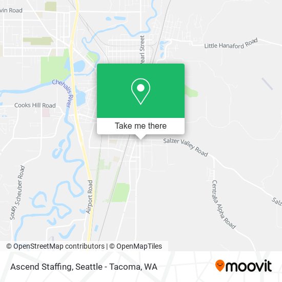 Ascend Staffing map