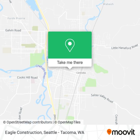 Eagle Construction map
