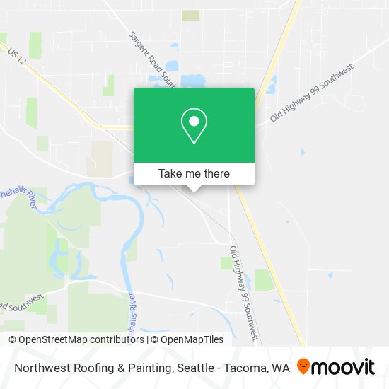 Mapa de Northwest Roofing & Painting