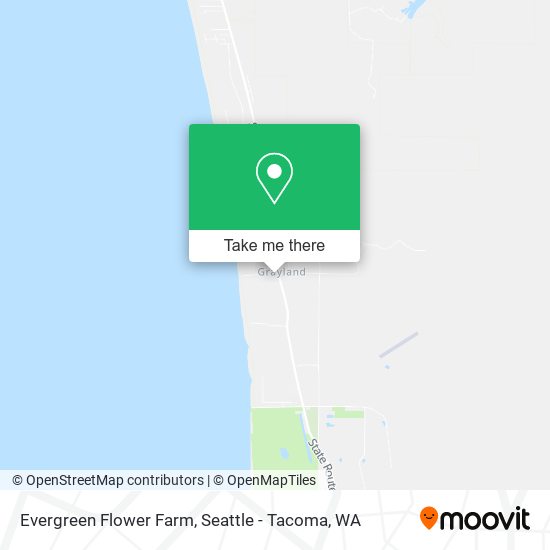 Evergreen Flower Farm map