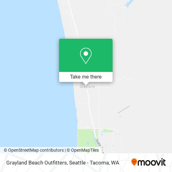 Grayland Beach Outfitters map